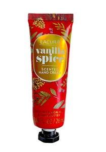 Lacura Vanilla Spice Scented Shea Butter Hand Cream 0.88 oz Travel Size - Picture 1 of 2