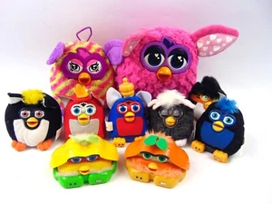 Furby Bundle Lot Plush and plastic toy lot (McDonalds, Famosa, Hasbro) - Picture 1 of 10