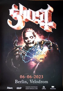 GHOST  2023 BERLIN - orig. Concert Poster - Konzert Plakat - DIN A1 - Bild 1 von 1