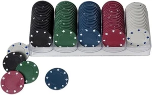 Juego de fichas de ruleta / fichas de póker - Imagen 1 de 2