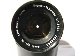 Asahi Pentax Super-Takumar 1:8/ 55mm - Picture 1 of 12