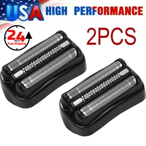 2x Replacement Shaver Foil Head Part Cutter For Braun Razor Blade 32B 3 Series - Picture 1 of 13