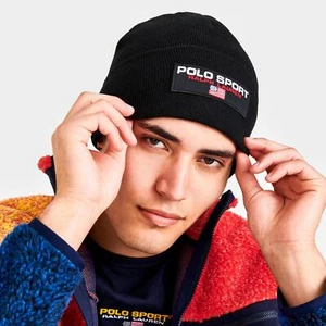 Ralph Lauren Polo Sport Logo Beanie Mütze - Bild 1 von 3
