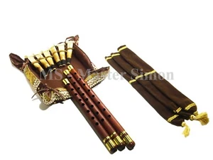 GOLDEN DUDUK Three PROFESSIONAL ARMENIAN Duduk 6 Reed 3 CASE Dudek Apricot Wood - Bild 1 von 12