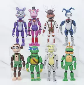 Five Nights At Freddy's FNAF Actionfigur Spielzeug 8er Set. Etwa 5 Zoll groß. - Bild 1 von 4