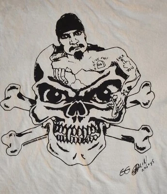 GG ALLIN PRISON ART FAN CLUB SHIRT MURDER JUNKIES ANTISEEN DWARVES MENTORS AXCX - Image 1 of 4