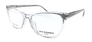 LULU GUINNESS - L928 CRY 55/16/140 - CRYSTAL GLITTER - NEW Authentic EYEGLASSES