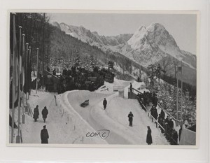 1936 Reemtsma Olympia 1936 - Band I Tobacco Bobsled Run #53
