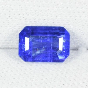 1.22Cts Beautiful Luster AAA+ Natural Tanzanite Octagon Cut..!!!! - Picture 1 of 2