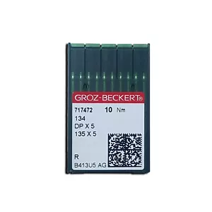Groz-Beckert 134 DPX5 135X5 SY1955 Aghi per macchine da cucire industriali 10 ciascuno - Foto 1 di 1