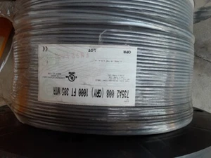 BELDEN 735A2  Dual Shielded  735A-TYPE Duplex Coax Cable, Without Connectors lot - Picture 1 of 2