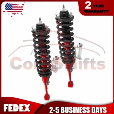 Para Toyota 4Runner Limited 4x4 2010-24 Delantero LH y RH Amortiguador Puntal Resorte Montajes Foto 1 de 4