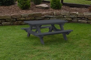Kids Table - Multiple Colors - Amish Made in USA - Picture 1 of 17