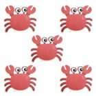 5 Pcs Red Child Alphabet Stickers for Kids Home Tub Pasters