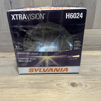 Faro de haz sellado SYLVANIA - H6024 XtraVision (7 pulgadas redondo), contiene 1 bombilla Foto 1 de 3
