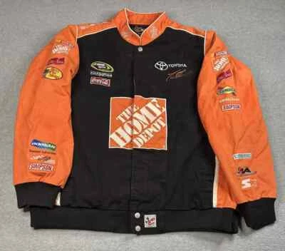 Tony Stewart #20 Chase Authentics Home Depot NASCAR Drivers Line Jacket 5X - Image 1 of 4