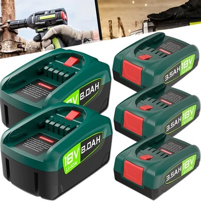 MARKENLOS 4X 8,0Ah 3,5Ah für Bosch 18V Akku PBA PSB Li-ion Power For All Alliance NEU OVP