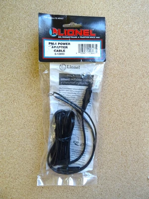 Lionel 6-12893 PM-1 Power Adapter Cable / Sealed / FedEx Free Shipping - Image 1 of 4