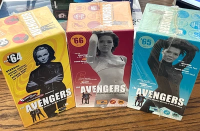 3 VHS 3-pack sets -- A&E remastered 1964 1965 1966 The Avengers British  SEALED - Image 1 of 3