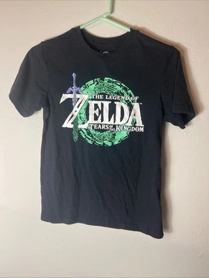 Nintendo Legend Of Zelda Tears Of The Kingdom T-Shirt Size L 10/ 12 Boys - Image 1 of 4