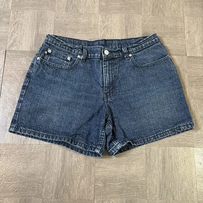 De Colección Ralph Lauren Jean Pantalones Cortos Polo Jeans Company 5 Pulgadas Sábado Denim 8 Damas Foto 1 de 4