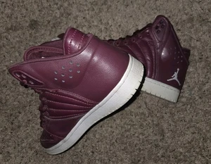 Nike Air Jordan 1 Flight 4 Men's Size 10.5 US Maroon Basketball 820135-600 - Picture 1 of 5