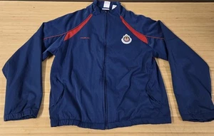 Chivas Guadalajara Track Jacket Mens XL Soccer Football Reebok Liga MX 2000s - Picture 1 of 11