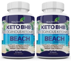 Best Diet Pills Advanced Weight Loss Burn Fat Carb Blocker Keto BHB | Pack of 1 - Picture 1 of 3