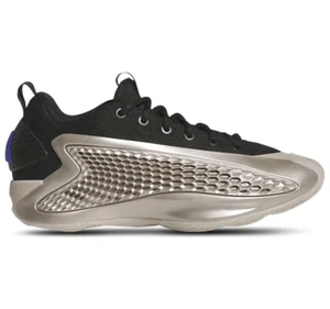 Adidas Anthony Edwards AE 1 Low Champagne Metallic Black Men Size 8.5 JQ6133 - Picture 1 of 5