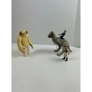 Lote de colección Kenner Empire Strikes Back, Hoth Wampa, Tauntaun, Luke & Han Solo - Imagen 1 de 11