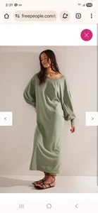 Free People Lifestyle Beach Dress Dark Green L - Picture 1 of 5