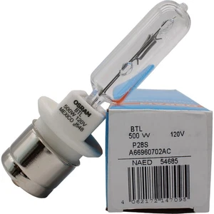 Sylvania BTL (500W/120V) T6 Display Optic Halogen Lamp Bulb - 54685 - Picture 1 of 4