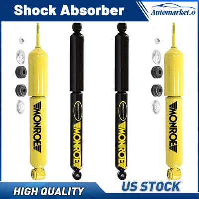 Front Rear Shock Absorbers Monroe fits 1992 1993 1994 1995 1996 Ford F-250 4.9L - Image 1 of 4