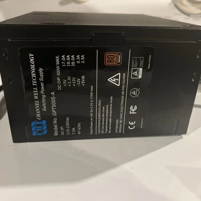 CWT 110W 80+ Bronze PC PSU - Image 1 of 4