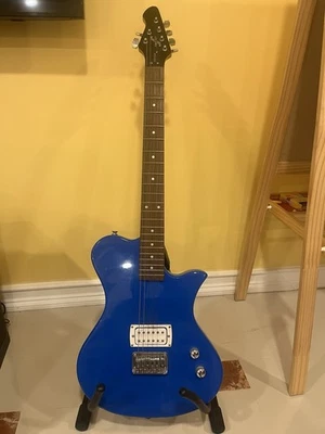 Electric Guitar Solid Blue - Image 1 of 4