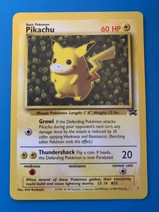 Tarjeta Pokémon Ivy Pikachu #1 Black Star Promo rara de colección - casi nueva - Imagen 1 de 2