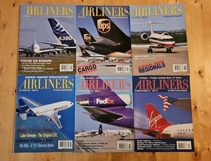 Airliners Magazine Year 2007 6 Issues FedEx UPS Cargo Virgin AeroGal CRJ - Bild 1 von 16