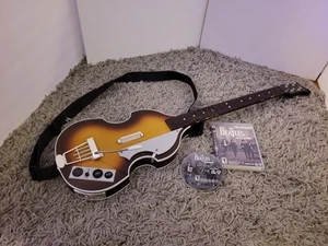🔥🔥 Guitar Hero Ps3 Rock Band Beatles Hofner Bajo PSGTS3 Harmonix y Juego - Imagen 1 de 12