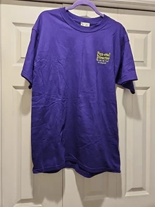 Vintage 2002 Disney The Haunted Mansion Graphic Shirt Happy Haunts Ball Large - Picture 1 of 6