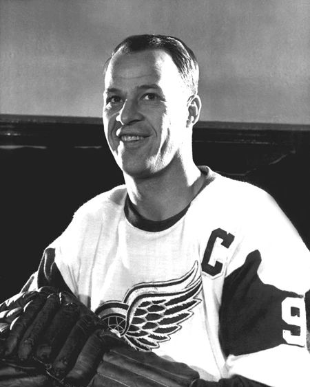 Detroit Red Wings GORDIE HOWE Glossy 8x10 Photo Hockey Great Print Poster HOF 72 - Image 1 of 1