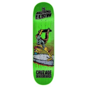 Cruzade The Mutant Elbow Skateboard Deck Multi 8" - Picture 1 of 2