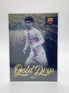 JUEGO DE EQUIPO TOPPS BARCELONA 2022/23 LÁMINA DE HIELO GAVI - Imagen 1 de 2