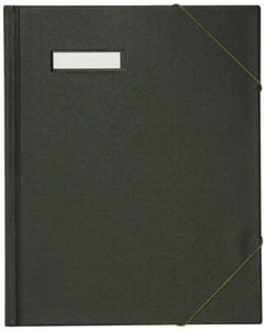 ELBA Umlaufmappe A4 aus PVC mit Eckspannergummi schwarz - Bild 1 von 1