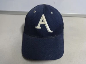 Gorra de béisbol vintage Asheville School Blues para hombre mediana/grande hecha por DeLong - Imagen 1 de 8