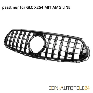 PARRILLA FRIGORÍFICA PANAMERICANA APTA PARA MERCEDES GLC X254 AMG LINE A PARTIR DE 2023 NEGRO - Imagen 1 de 6