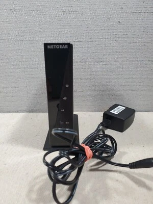 Router inalámbrico N Netgear N300 (WNR2000) v5 y paquete de fuente de alimentación Foto 1 de 4