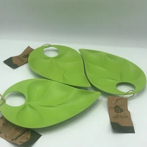 3 Rebel Ventures The Snack Garden Leaf Plates Play With Your Food  - Picture 1 of 5