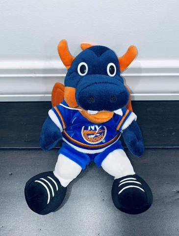 New York Islanders Sparky Dragon Plush Doll NHL Mascot Forever Collectibles NY Cover