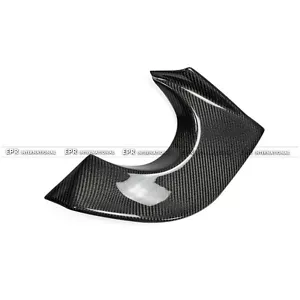 Nuevo para Mitsubishi EVO 9 VS estilo escape escudo térmico fibra de carbono - Imagen 1 de 8