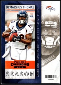 2013 Panini Contenders   #15 Demaryius Thomas FREE SHIPPING! - Picture 1 of 2
